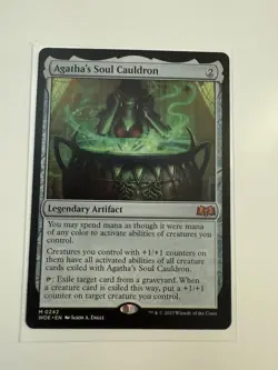 Magic: The Gathering Wilds of Eldraine - Agatha's Soul Cauldron Card #0242 mtg - Image 1