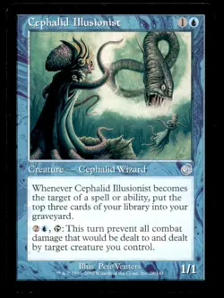 MTG Cephalid Illusionist LP Light Play Torment [1369] - Image 1
