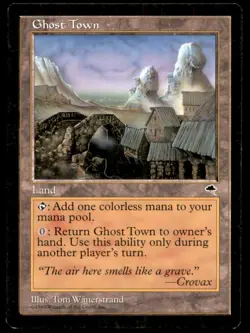 MTG Ghost Town LP Light Play Tempest [1296] - Image 1