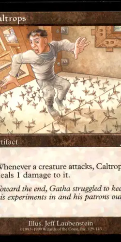 MTG Caltrops LP Light Play Urza's Destiny [1360] - Image 1