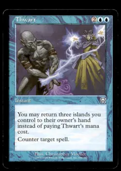 MTG Thwart LP Light Play Mercadian Masques [1344] - Image 1