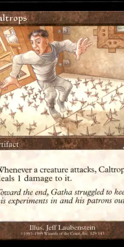 MTG Caltrops LP Light Play Urza's Destiny [1372] - Image 1