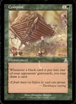 MTG Compost LP Light Play Urza's Destiny [1304] - Image 1