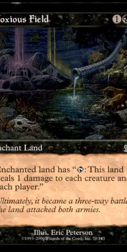 MTG Noxious Field LP Light Play Prophecy [1342] - Image 1