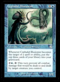 MTG Cephalid Illusionist LP Light Play Torment [1284] - Image 1