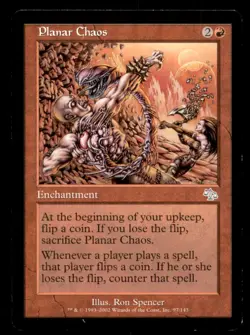 MTG Planar Chaos LP Light Play Judgment [1318] - Image 1