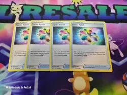 POKEMON 4X TURBO PATCH 172/189 DARKNESS ABLAZE UNCOMMON NEAR MINT-PLAYSET X4 - Image 1