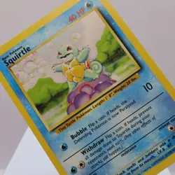 Pokemon TCG - Squirtle 63/102 Base Set Common WOTC 1999 - EXC/NM - Image 1