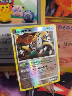 Pokemon Karte Card Regigigas Lv. 48 Legends Awakend Reverse Holo NM Erwachte Leg - Image 1