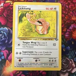 Pokemon Card - Lickitung - Jungle Set NM-M Packed fresh! - Image 1
