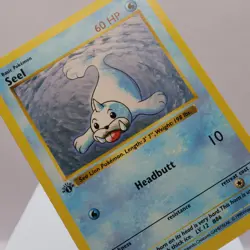 Pokemon TCG - Seel 41/102 Base Set Uncommon 1st Edition WOTC 1999 - EXC/NM - Image 1