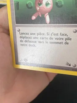 CARTE POKEMON RECYCLAGE 61/62 EDITION 1 FR COMMUNE WIZARDS FOSSILE - TBE - Image 5