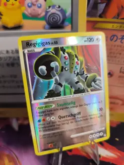 Pokemon Karte Card Regigigas Lv. 52 Reverse Holo Exc- Legends Awakend Legenden - Image 1