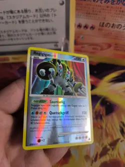 Pokemon Karte Card Regigigas Lv. 52 Reverse Holo Exc- Legends Awakend Legenden - Image 3