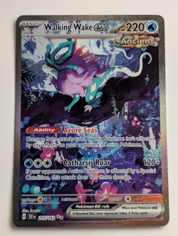 Walking Wake ex - 205/162 Temporal Forces Special Illustration Pokemon - NM - Image 1