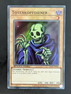 Totenkopfdiener STP3-DE006 Ultra Rare Deutsch NM YUGIOH - Image 1