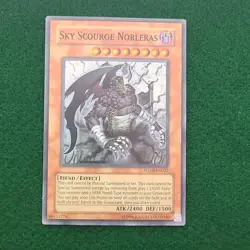 YuGiOh Sky Scourge Norleras FOTB-EN022 Ultimate Rare Unlimited Edition NM - Image 1