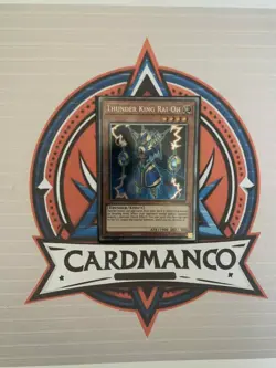 Thunder King Rai Oh RA03-EN206 | Platinum Secret Rare | 1st Ed | Yugioh EU PCR - Image 1