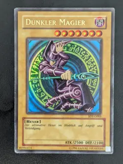 Dunkler Magier SDY-G005 Ultra Rare Deutsch VG YUGIOH - Image 1