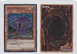Worm Rakuyeh 1st Ed. YuGiOh Hidden Arsenal 2 #HA02-EN055 2010 a3q - Image 3