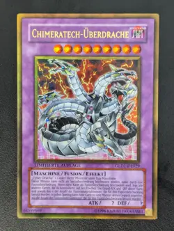 Chimeratech-Uberdrache GLD1-DE029 Gold Rare Deutsch NM YUGIOH - Image 1