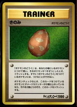 Fruit Of Healing Champion Road 2000 Old Back Promo Japanese Pokemon Card (HP) - Image 1