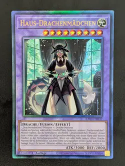 Haus-Drachenmadchen RA03-DE037 Ultimate Rare Deutsch NM YUGIOH - Image 1