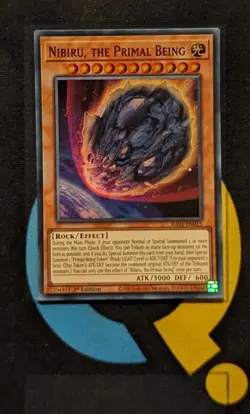 RA01-EN015 Nibiru, the Primal Being Super Rare 1st Edition YuGiOh - Image 1