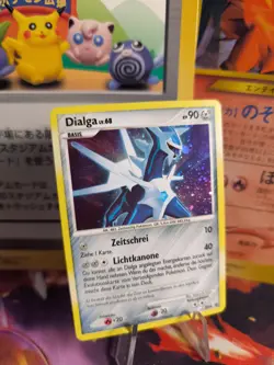 Pokemon Karte Card Dialga LV. 68 Dp Black Star Promo Diamond Pearl Holo Exc - Image 1