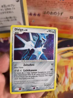 Pokemon Karte Card Dialga LV. 68 Dp Black Star Promo Diamond Pearl Holo Exc - Image 2