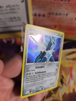 Pokemon Karte Card Dialga LV. 68 Dp Black Star Promo Diamond Pearl Holo Exc - Image 3