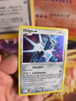 Pokemon Karte Card Dialga LV. 68 Dp Black Star Promo Diamond Pearl Holo Exc - Image 5