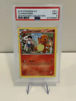 2016 POKEMON XY GENERATIONS RADIANT COLLECTION #RC3 CHARMANDER PSA 9 - Image 1