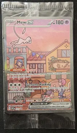 SEALED Mew ex SVP053 Black Star Promos 151 UPC Alternate Art Holo Pokemon TCG NM - Image 1