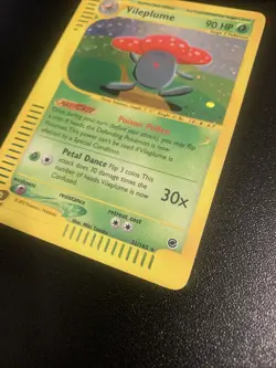 Vileplume 31/165 Holo Rare-Pokemon TCG: Expedition Base Set SWIRL Holo LP - Image 3