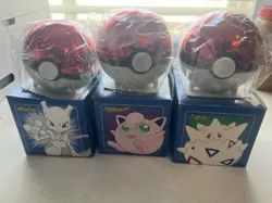 STILL IN PLASTIC Pokemon 1999 Burger King 23k gold plated Complete Blue Set - Image 2