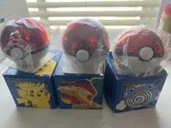 STILL IN PLASTIC Pokemon 1999 Burger King 23k gold plated Complete Blue Set - Image 3