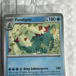 Pokemon Feraligatr Illustration Contest 2024 Sealed Promo Pack 3 Cards - Image 4