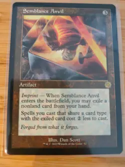 MTG Semblance Anvil (Retro Frame) The Brothers' War M/NM Free UK P&P - Image 1