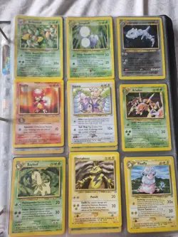 Pokemon TCG Vintage Binder Contains Base, Fossil, Jungle And Team Rocket - Image 1
