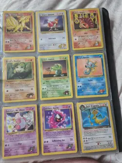 Pokemon TCG Vintage Binder Contains Base, Fossil, Jungle And Team Rocket - Image 5