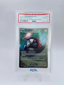 PSA 10 Iron Treads ex Scarlet & Violet Base 248/198 Illustration Rare Pokemon - Image 1
