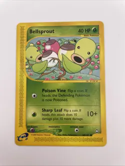 Pokemon TCG - Aquapolis - Bellsprout 68/147 Common Non-Holo - Image 3