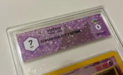 Pokemon FOSSIL PRIMA EDIZIONE (2000) - GENGAR VALUTATA GRAAD 7!!!!!!!! - Image 2