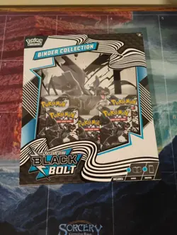 Pokemon TCG Black Bolt/White Flare Binder Collection And Unova Poster Collection - Image 3