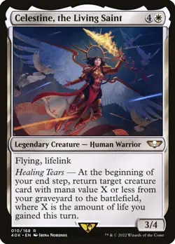 MTG 40K NM Celestine, the Living Saint - Image 1