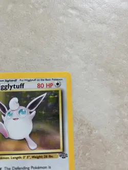 1999 Pokemon TCG Wigglytuff Jungle 1st Edition Holo Rare 16/64 Vintage WOTC - Image 2