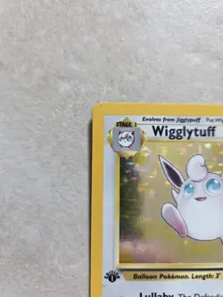1999 Pokemon TCG Wigglytuff Jungle 1st Edition Holo Rare 16/64 Vintage WOTC - Image 3