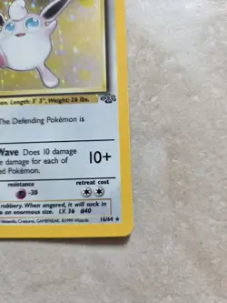 1999 Pokemon TCG Wigglytuff Jungle 1st Edition Holo Rare 16/64 Vintage WOTC - Image 5