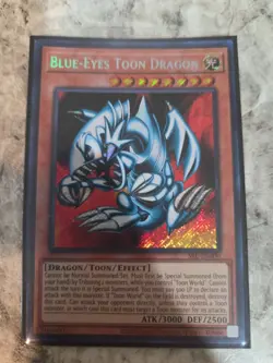Yu-Gi-Oh TCG Blue-Eyes Toon Dragon SRL-EN000 Secret Unlimited Edition 25th Print - Image 1